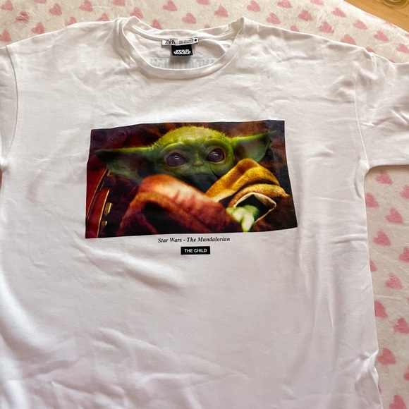 Zara mandalorian t shirt Clearance